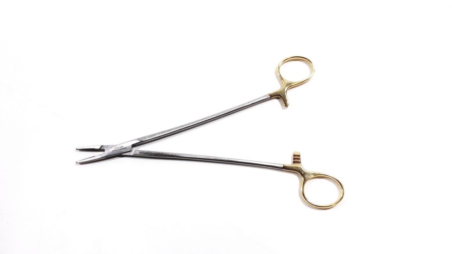 V. Mueller Vital Crile-Wood Needle Holder, 8&quot; (203mm) Overall Length