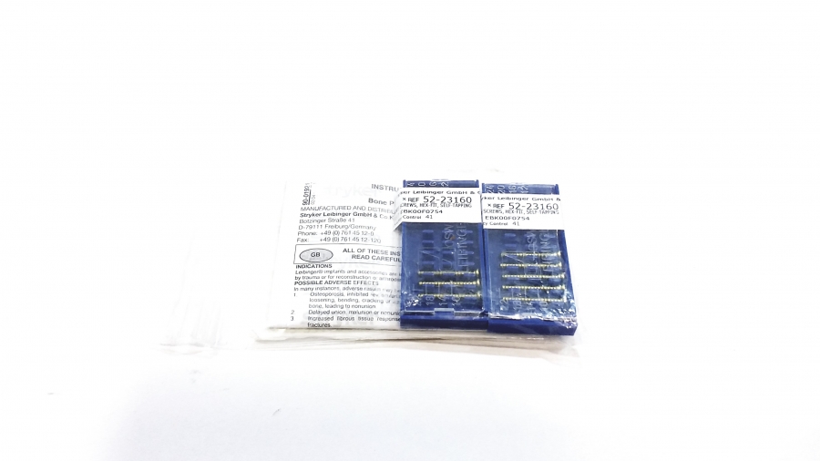 Stryker Titanium Bone Screws Diam 2.3 X 20mm