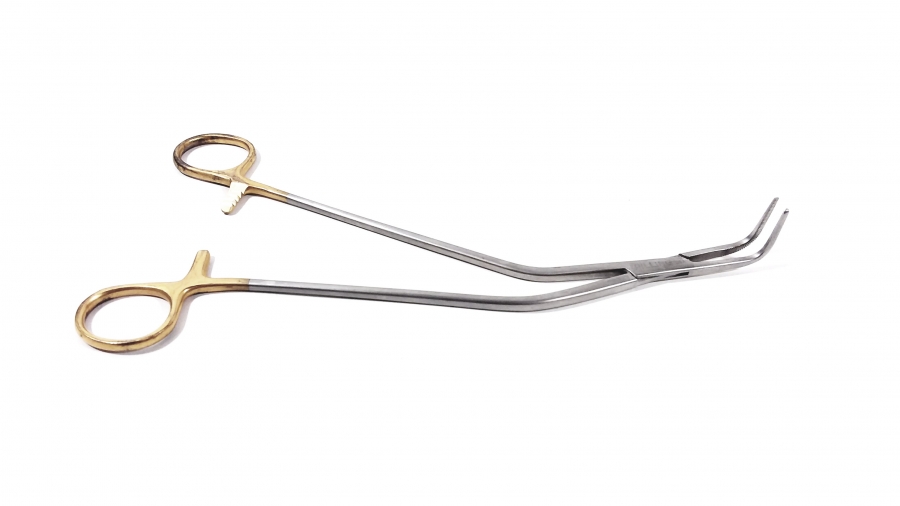 Pilling Mcdougal Prostatectomy Clamp, Angled Right