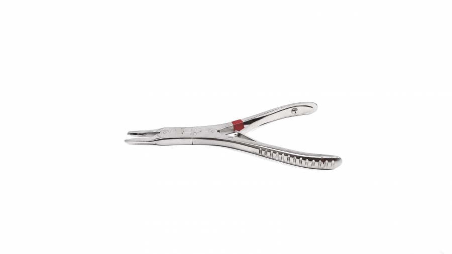Richards Rusking Bone Rongeur, Straight, 2mm x 10mm Bite, 157mm Length