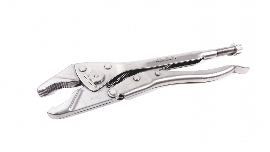 Jarit Heavy Duty Locking Pliers, 9", 9mm Wide Tip