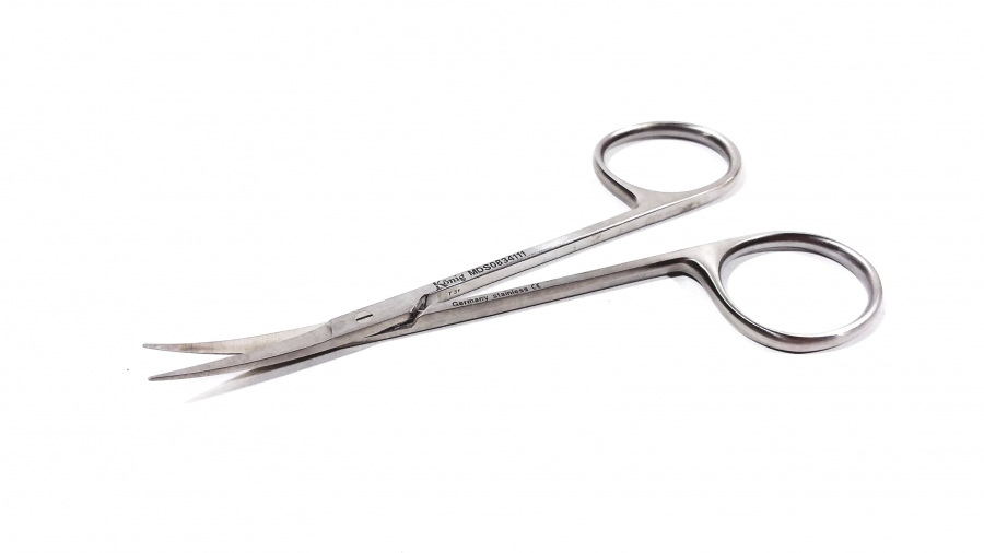 Konig Iris Scissors, Curved, Sharp Tips