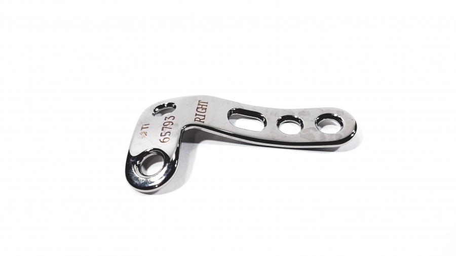 Intermedics Natural Knee High Tib Osteotomy Titanium Plate Right