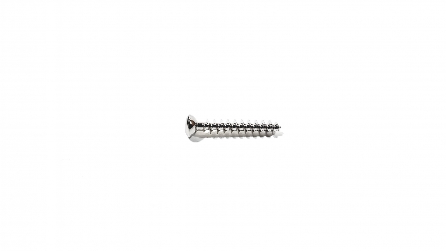 Synthes 4.0mm Cancellous Bone Screw, Fully Threaded, 24mm Length