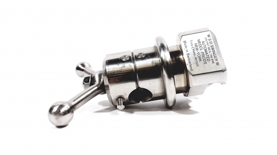 Automated Medical Products Corp 3D Swinger Rail Clamp