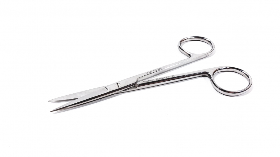 Jarit Plastic Surgery Scissors, Sharp-Sharp, Straight