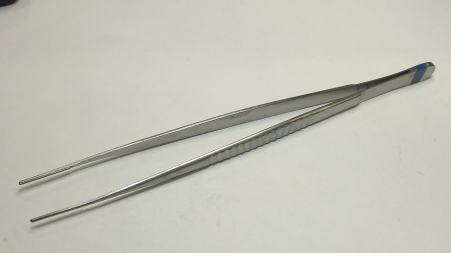 Jarit Debakey Tissue Forceps, 9 1/2&quot; (240mm) Straight