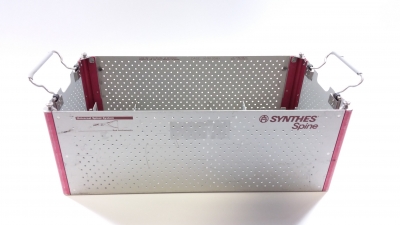 Synthes Universal Spine System Rod Instruments Case Base