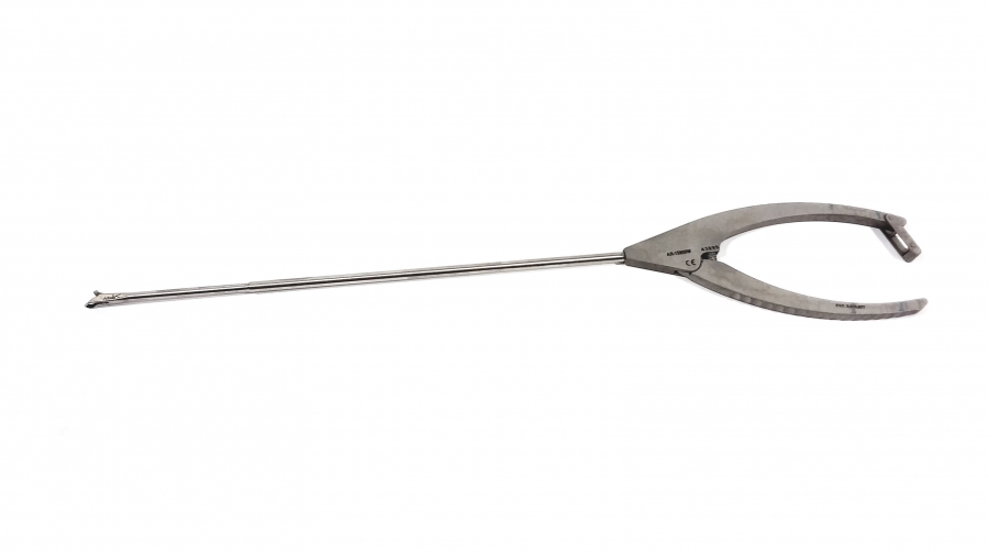 Arthrex Punch, Medium 45 Degree Right Tip, 3.4 mm x 220 mm Straight Shaft w/ Wishbone Handle