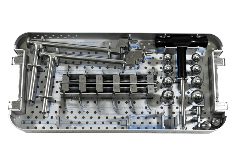 Zimmer Large Osteotome Instrument Case