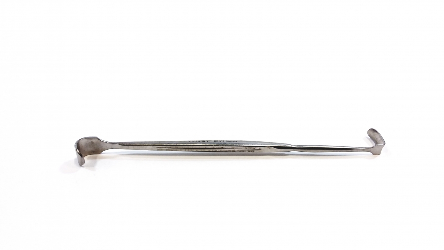 V. Mueller Retractor, Lukens Thymus DBL End 12 &amp; 8MM Blade