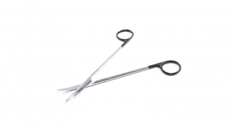 Jarit Metzenbaum Scissors, curved, supercut scissors, round blade, steel