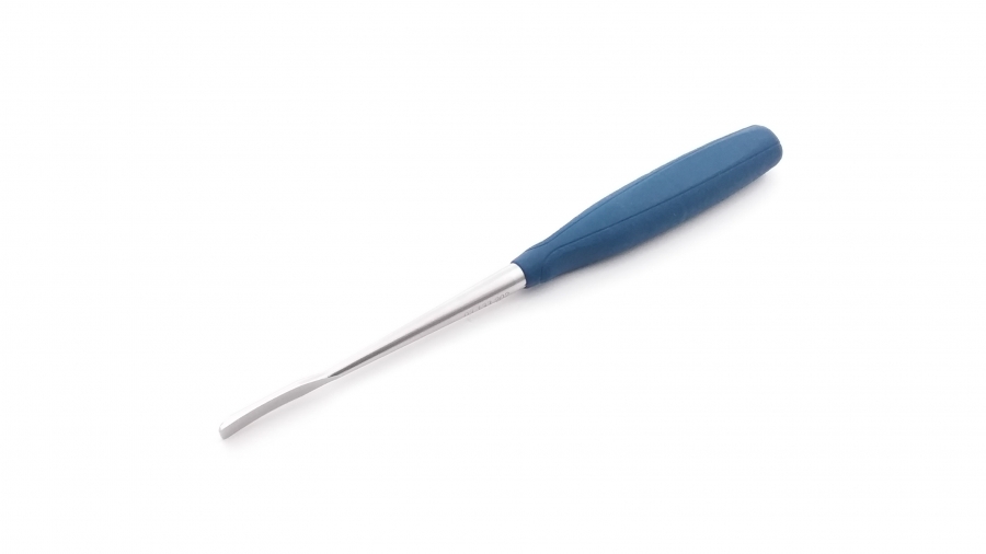 Synthes Periosteal Elevator, Curved, Rounded Edge, 6mm Width 03.133.202