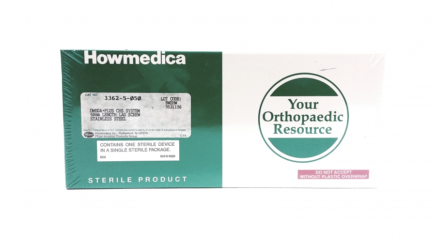 Howmedica Omega Plus Compression Hip Lag Screw 50 mm