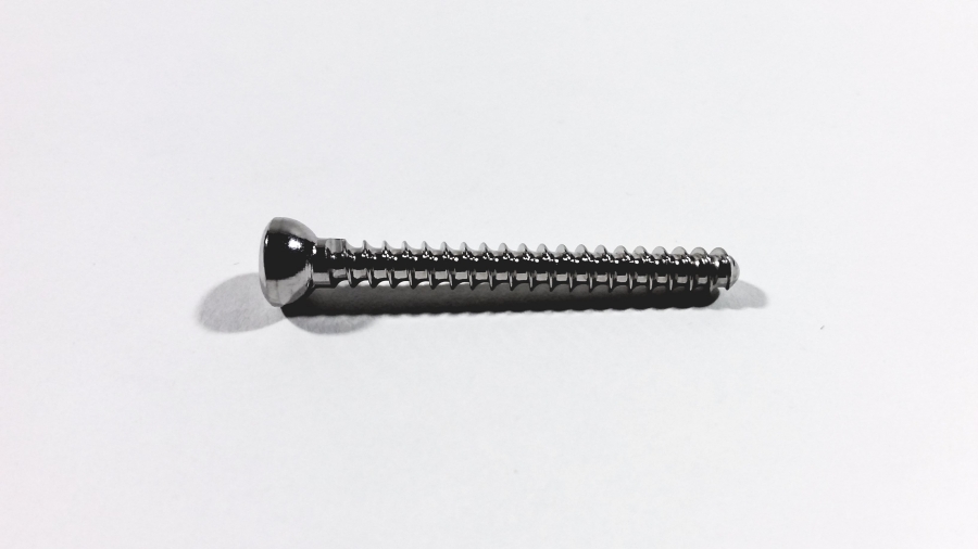 DePuy 4.5mm Self-Tapping Corticial Screw, Full Threaded, 42mm (1 21/32&quot;) Length